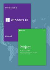 Official Win10 PRO OEM + Project Professional 2016 Keys Pack