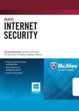Official McAfee Internet Security 3 PC 1 YEAR Global
