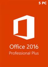 Official Office2016 Professional Plus CD Key Global(5PC)